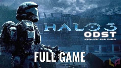 Halo 3 ODST FULL GAME Walkthrough GAMEPLAY YouTube