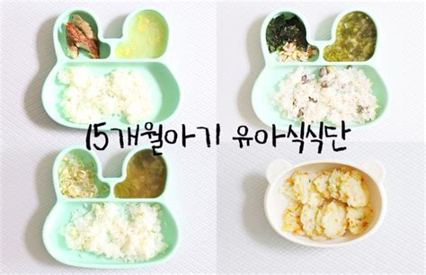 15개월 아기 유아식 식단 현실적인 아기식판 네이버 블로그