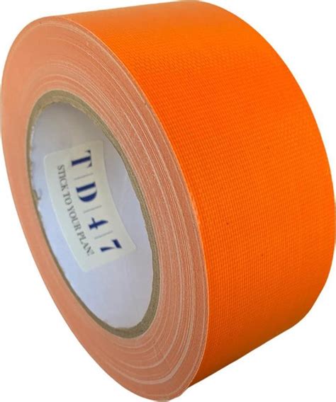 Td Gaffa Tape Mm X M Oranje Bol