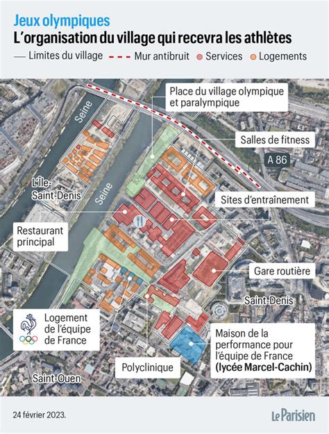 Paris 2024 voici les trois bâtiments réservés aux Bleus dans le