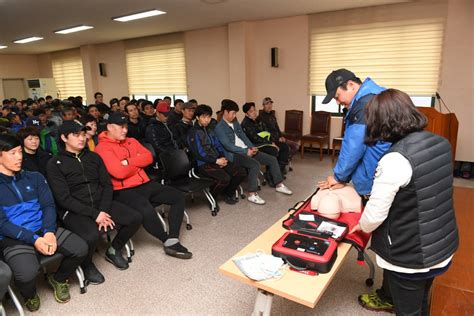 산업재해 예방을 위한 환경미화원 특별 안전교육 실시 뉴스로