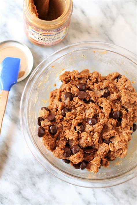 Almond Butter Oatmeal Chocolate Chip Cookie Bars Tinas Chic Corner