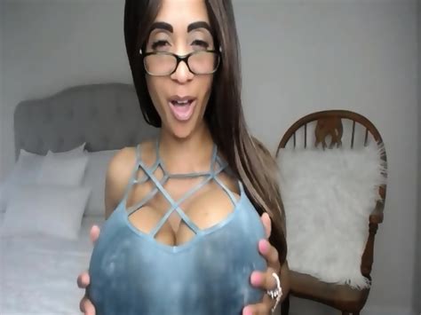 Busty Ebony Babe Naughty Breasts Massage