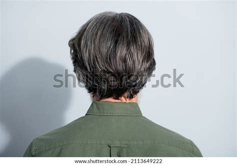 rear   view portrait attractive stock photo