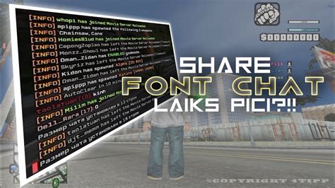 Share Font Chat Kecil Laiks Pc Gta Samp Android Youtube