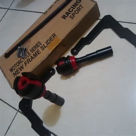 Frame Slider Besi Penahan Body Pelindung Bodi Ninja Rr Mono Lazada