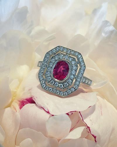 A Stunning Burmese Ruby and Diamond Ring | Youngs Jewellers