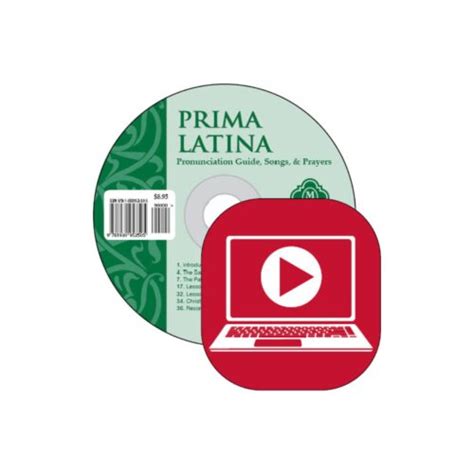 Prima Latina Pronunciation Audio Streaming Classical Education Books