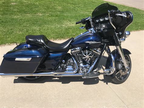 Harley Davidson Flhx Street Glide Big Blue Pearl Rice Lake