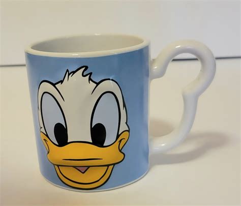 Disney Donald Duck Coffee Cup Disney Coffee Cup Donald Duck - Etsy