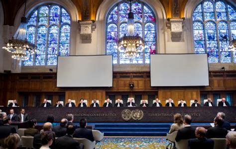 Three new Members of the International Court of Justice (ICJ) are sworn ...