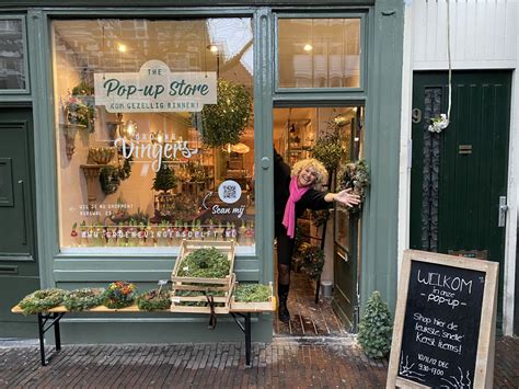 Zien Groene Vingers Opent Een Pop Up Store Met Kerst Thema In Delft