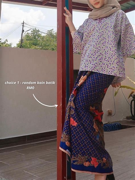 Opah Baju Kurung Kedah Tradisional Lama Baju Opah Malay Traditional