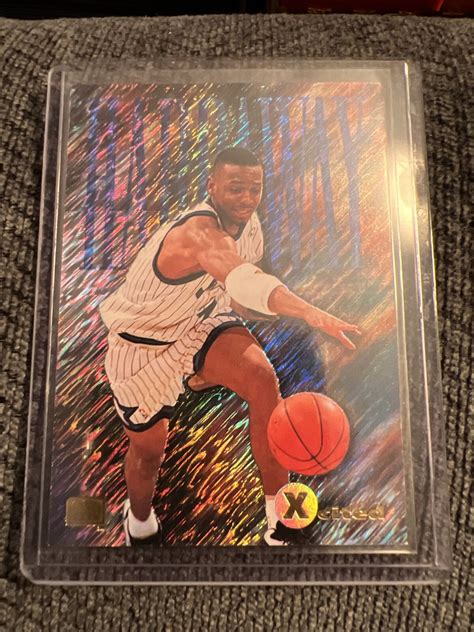 Skybox Emotion Basketball Card Xcited Anfernee Hardaway