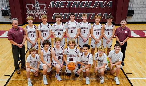 Middle School Boys Basketball - Metrolina Christian Academy