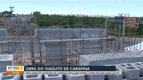 Começa última etapa da obra do Viaduto de Carapina na Serra ES veja