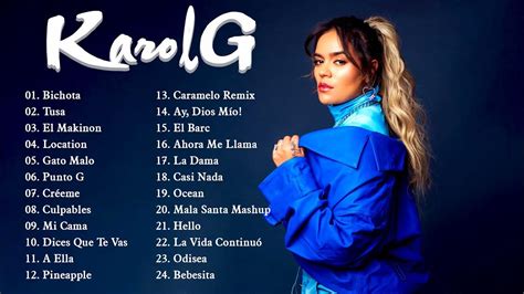 Karol G Sus Mejores Exitos 2021 Colección De Las Mejores Canciones De Karol G Youtube