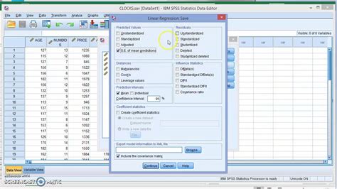 Performing Multiple Regression Analysis Using Ibm Spss 26 Youtube