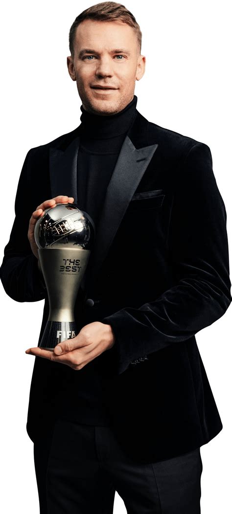 Manuel Neuer The Best FIFA Men's Goalkeeper 2020 Awards football render - FootyRenders