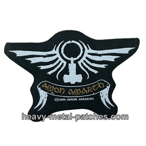 Amon Amarth Crest Patch Heavy Metal Patches