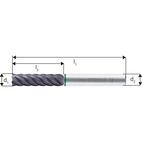 Fraise Carbure Monobloc WN E L VHM 5mm TiALN Z 6 Maykestag Leroy Merlin