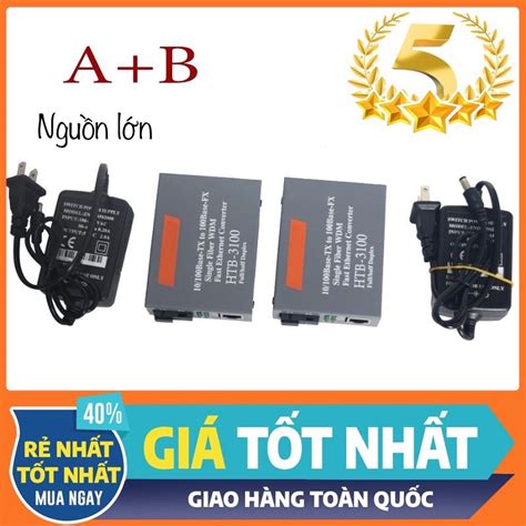 Bộ chuyển đổi Converter quang NetLink HTB 3100 A B Shopee Việt Nam