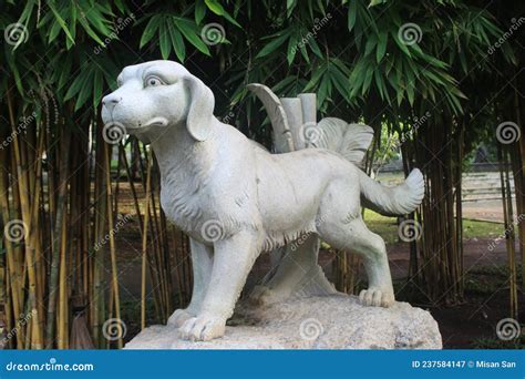 Shio Statue Chinese Zodiac Chinese Zodiac Animal Symbol Editorial