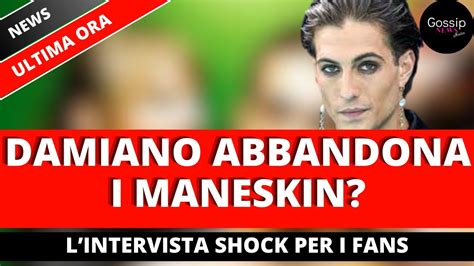 Damiano Lascia I Maneskin Fans Sconvolti Dopo La Dichiarazione In