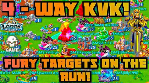 Lords Mobile World Ranking Way Kvk Fury Targets On The Run