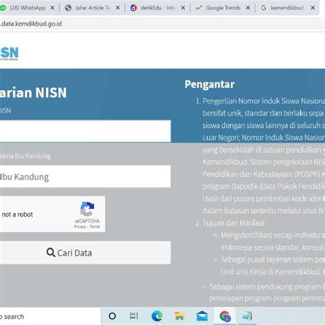 Cara Cek NISN Siswa Online Kemdikbud Dengan NIK 2023