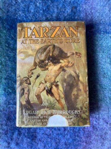 Edgar Rice Burroughs Tarzan At The Earth S Core First Edition Book