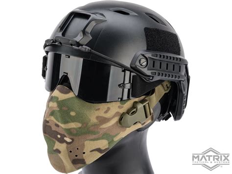 Matrix High Speed Lightweight Half Face Mask Color Camo Tactical