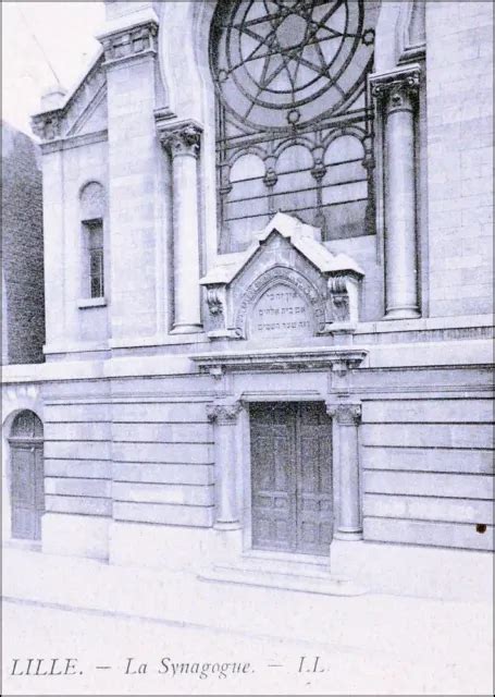 Lille La Synagogue C Carte Postale Ancienne Nord Cpa Eur