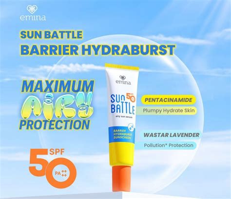 Review Emina Sun Battle Suncreen Spf Pa