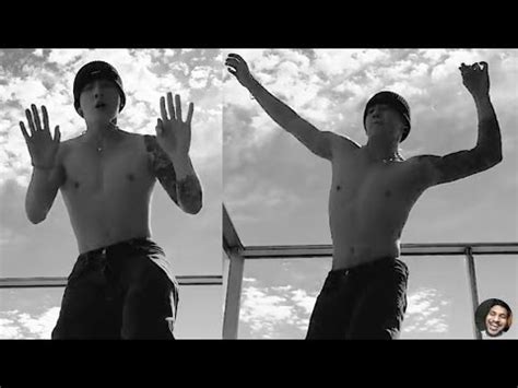 BTS Jungkook Dancing Half Naked On Tik T0k For The First Time YouTube