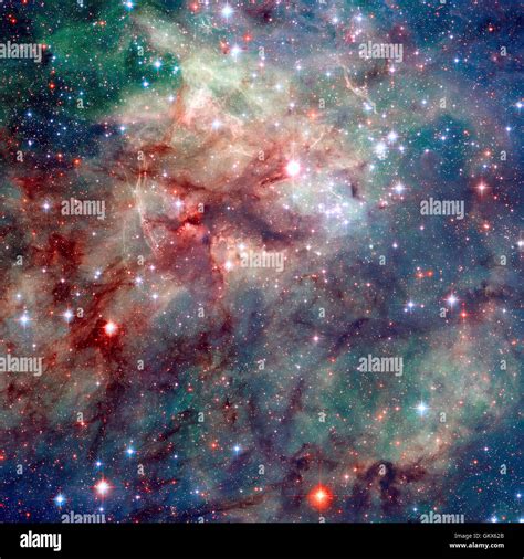 Tarantula Nebula Is The Star Forming Region Of Ionised Hydrogen Gas Is