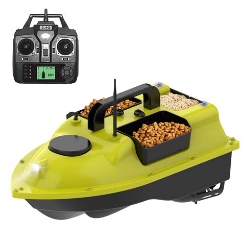 Gps Fishing Bait Boat With 3 Bait Containers Automatic Bait Boat With