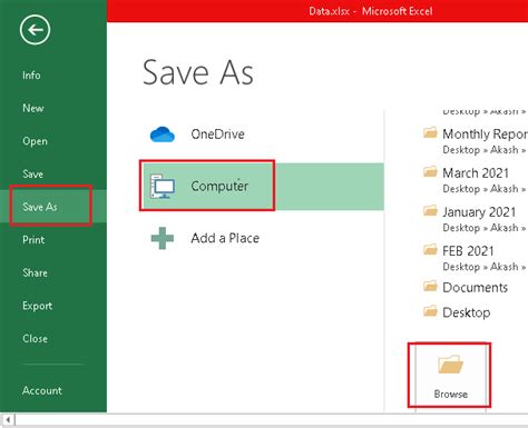 Excel Save A Sheet As New File