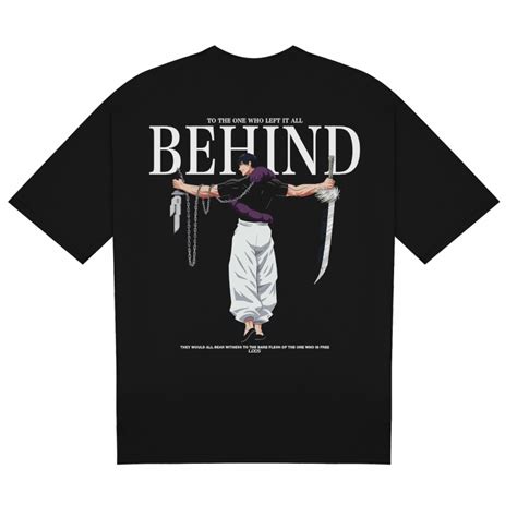 Camiseta Toji Fushiguro Behind Anime Jujutsu Kaisen Faz A Boa