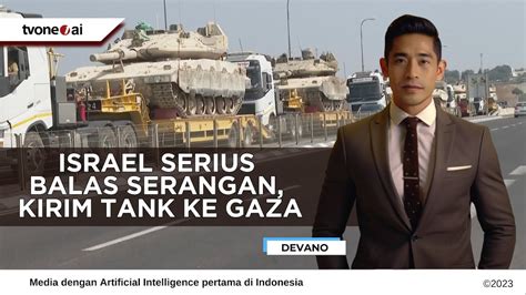 Israel Kirim Tank Ke Perbatasan Gaza YouTube