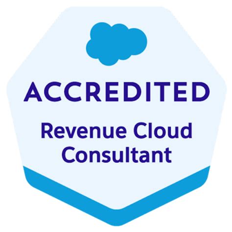 Revenue Cloud Consultant Accredited Professional Credly