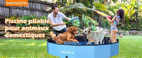 Meowant Piscine Pour Chiens Piscines Pliables Pour Chiens De Grande