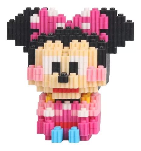 Minnie Mouse Mini Blocks Rompecabezas 3d Bloques Armable Envío gratis