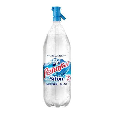 Agua mineral Peñafiel sifón 1 75 l Bodega Aurrera Despensa a tu Casa