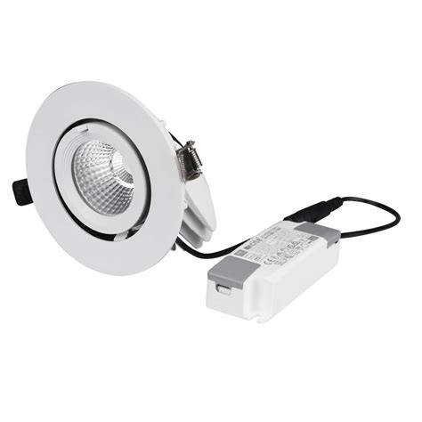 Xcite W Led Recessed Scoop Adjustable Wall Wash Downlight K