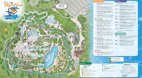 Walt Disney World Water Park Maps | KennythePirate.com