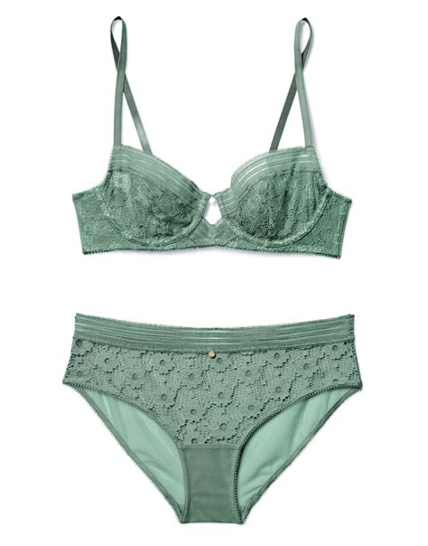 Nolie Dark Green Plus Unlined Demi Dd Ddd Adore Me