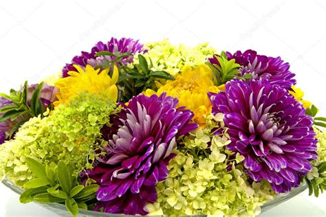 Flower arrangement with Dahlia — Stock Photo © sannie32 #3313647