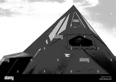 Lockheed F 117 Nighthawk Stealth Bomber Stock Photo Alamy