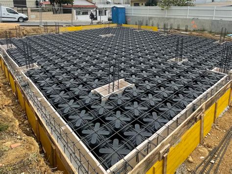 Ventilated Foundations Of A Residential Building Daliform Group